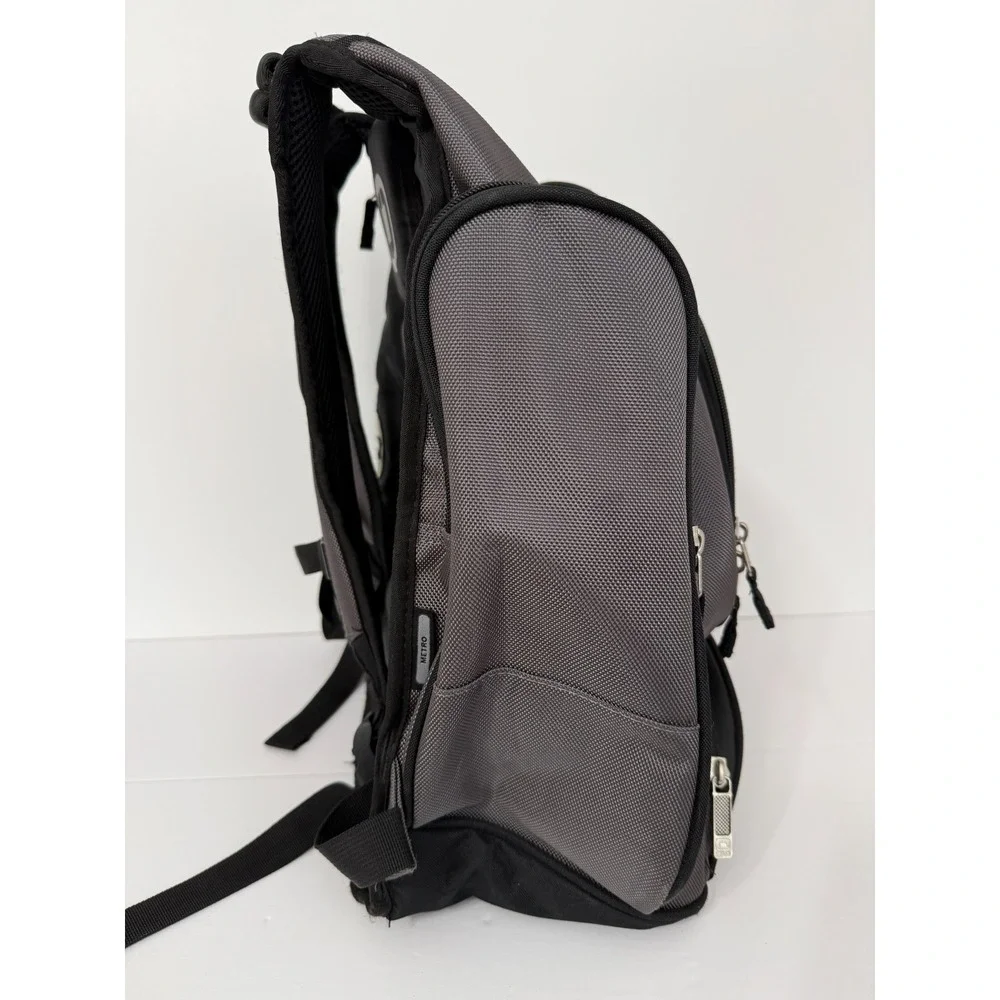 OGIO Utilitarian Gray Large Laptop Backpack Work Travel Multiple Compartments